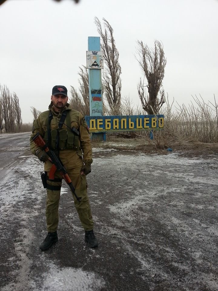 Алексей Верещагин в Дебальцево