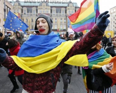 Ментальность жёлто-голубых злыдней