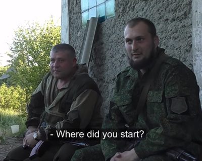 «Если бы тут были русские…»: ополченцы ДНР рассказали о «российских войсках»
