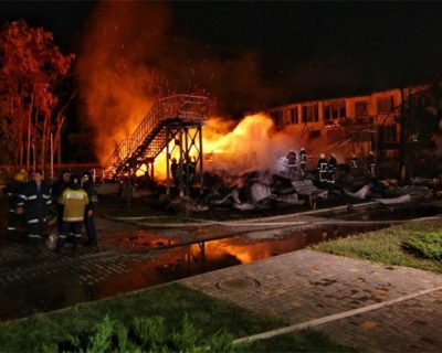 Заявление: Детей в лагере в Одессе сожгли украинские националисты