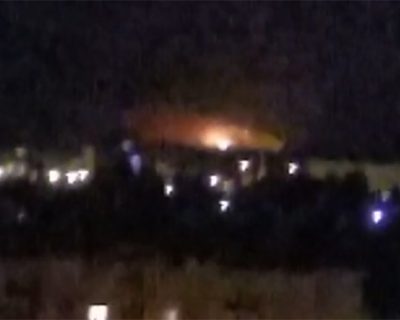 Взлетел на воздух очередной склад с боеприпасами