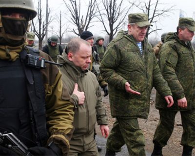 Российские офицеры из СЦКК в Донбассе покинули Украину