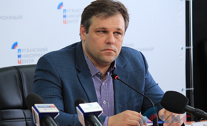 Родион Мирошник, представитель ЛНР на переговорах в Минске