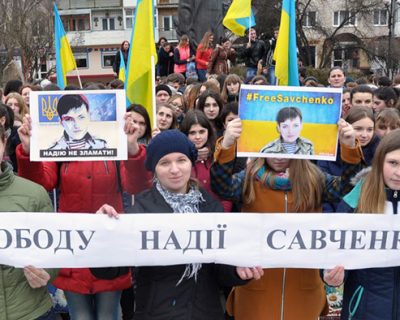 Гестапо Порошенко задержало Савченко в здании Рады
