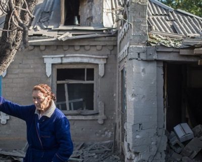 Киевские бесы убили двух жительниц Донбасса