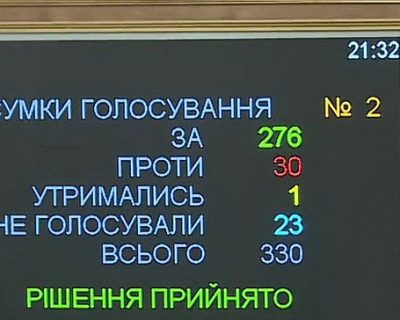 Нелегитимная ВР ввела военное положение в регионах, где население не поддерживает путчистов