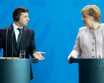 Трамп сдал Зеленского перед Меркель и Макроном