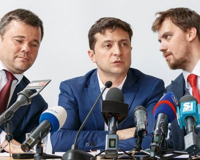 Банда Доктора Зло бросились на защиту Гончарука от «кассетного скандала»