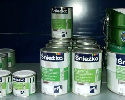 Эмаль по металлу Sniezka и материалы для ремонта от компании Okoloremonta
