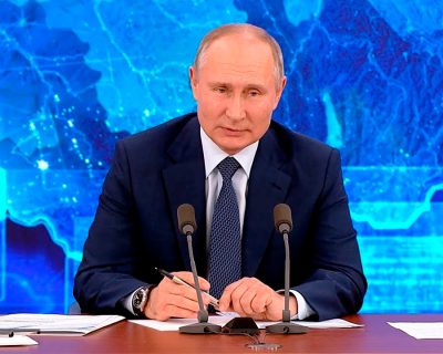 Десять цитат Путина сказанных на большой пресс-конференции