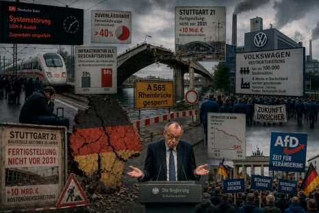 The Spectator: Германия разваливается на куски — поезда стоят, мосты закрыты, Volkswagen сокращает каждого шестого