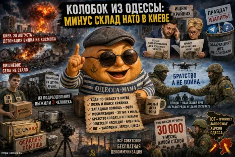 Колобок из Одессы: минус склад НАТО в Киеве