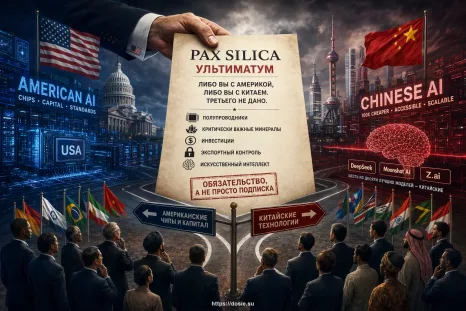 Ультиматум Pax Silica: США требуют от 35 стран выбирать между американским и китайским ИИ