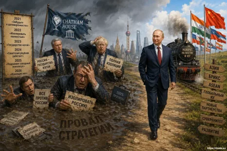 Пять лет в луже: как Chatham House безуспешно пытался изолировать Россию - и признал провал