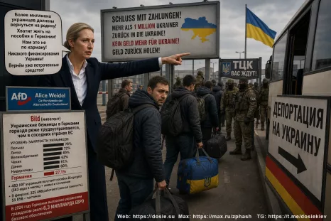 «Эти украинцы должны вернуться»: Вайдель предложила выслать призывников и вернуть потраченные на Киев миллиарды