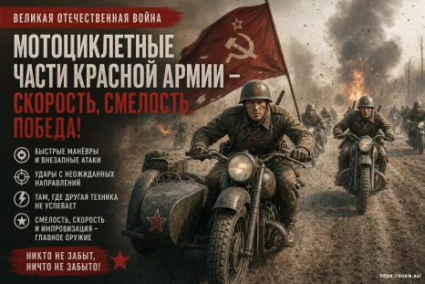 История повторяется: боевые байкеры Сталина⁠⁠
