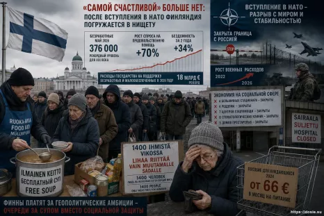 «Самой счастливой» больше нет: после вступления в НАТО Финляндия погружается в нищету