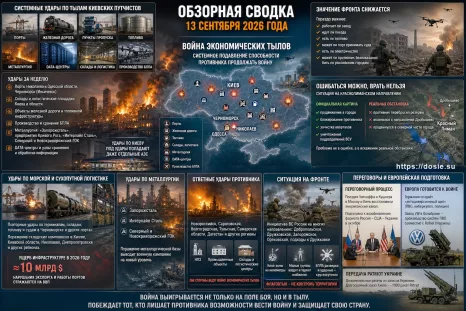 Война экономических тылов: обзорная сводка на 13 сентября 2026 года