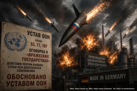 Москва может разбомбить ФРГ законно, со ссылкой на Устав ООН