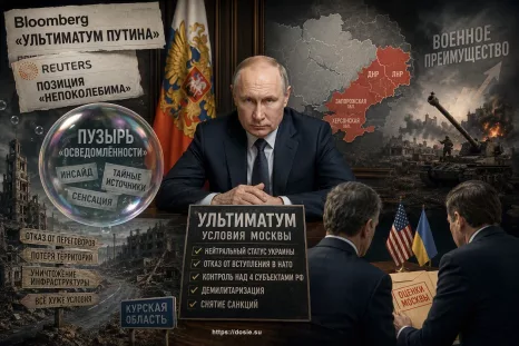 «Война завершится только на условиях России»: западные СМИ выдали публичную позицию Москвы за свежий «инсайд»