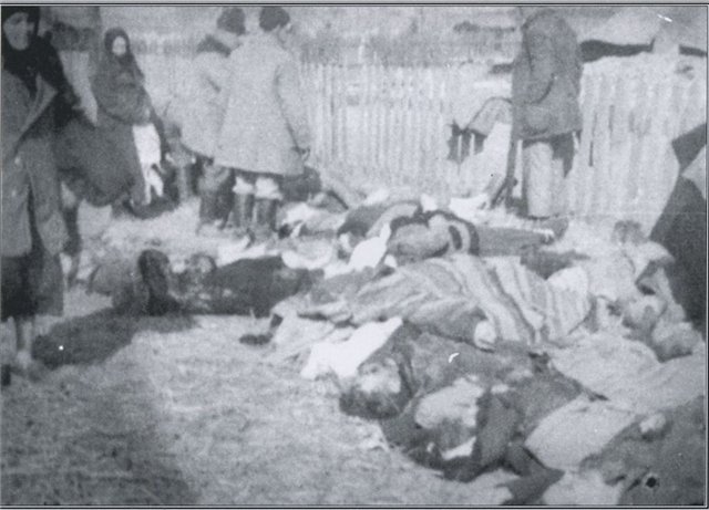Жертвы массового убийства рук боевиков ОУН-УПА. Село Липники, 23 марта 1943 год.