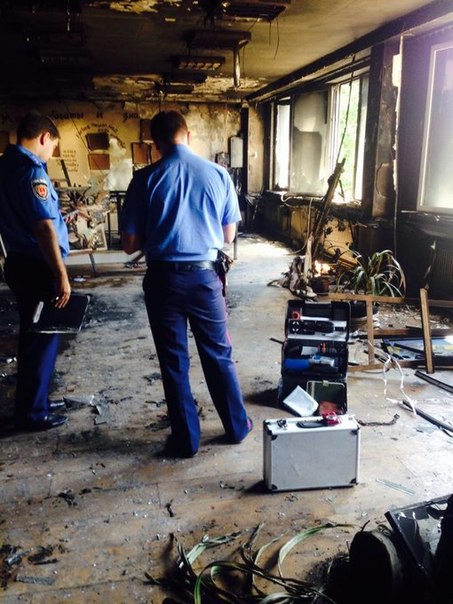 В Одессе сожгли мастерскую с экспозицией посвященной Майдану