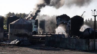 Photo of Нефтебаза выгорела полностью… Т.е., пожар ликвидирован