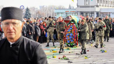 Photo of Гробы из Новоросии отрезвляют украинское село