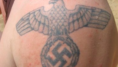 Photo of Нацисты, покрытые свастиками, участвуют в карательной войне