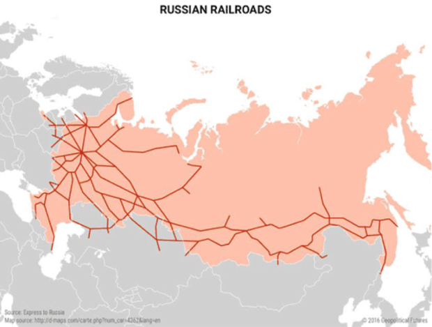 Геополитический расклад России на 10 картах