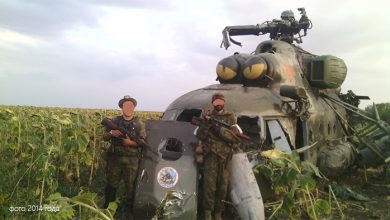 Photo of Антифашисты подбили вертолёт карателей