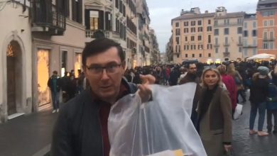 Photo of Генпрокурор Луценко из ОПГ Порошенко гуляя в Риме обозвал украинца «быдлом»